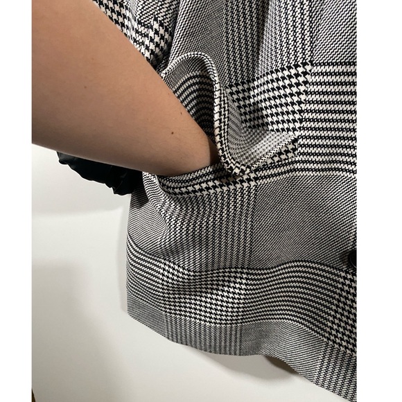 Eloquii Blazer Jacket in Houndstooth Size 26/28 with Pockets - Picture 7 of 11